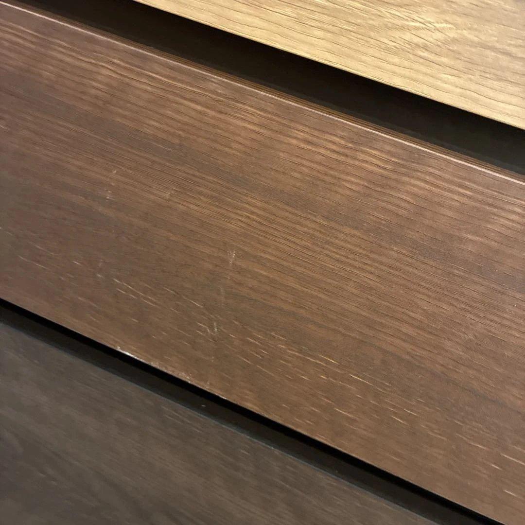 美品　ニトリ ランダム ハイチェスト 幅80cm おしゃれ　多段収納