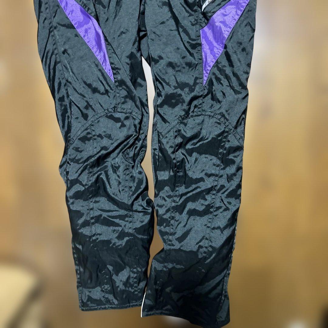 PURSERLINE スキーウェアセット 紫/黒　LL