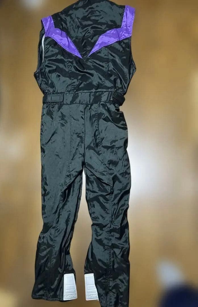 PURSERLINE スキーウェアセット 紫/黒　LL