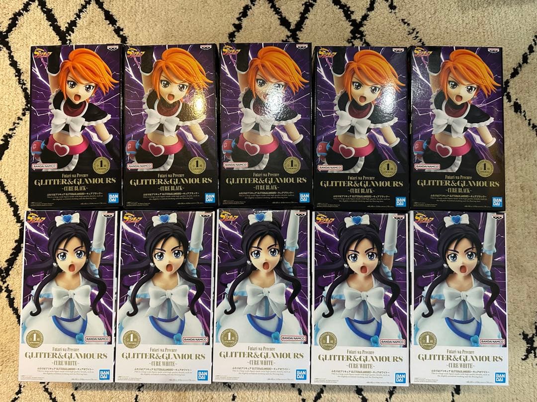 ふたりはプリキュア フィギュア キュアブラック キュアホワイト 10個セット