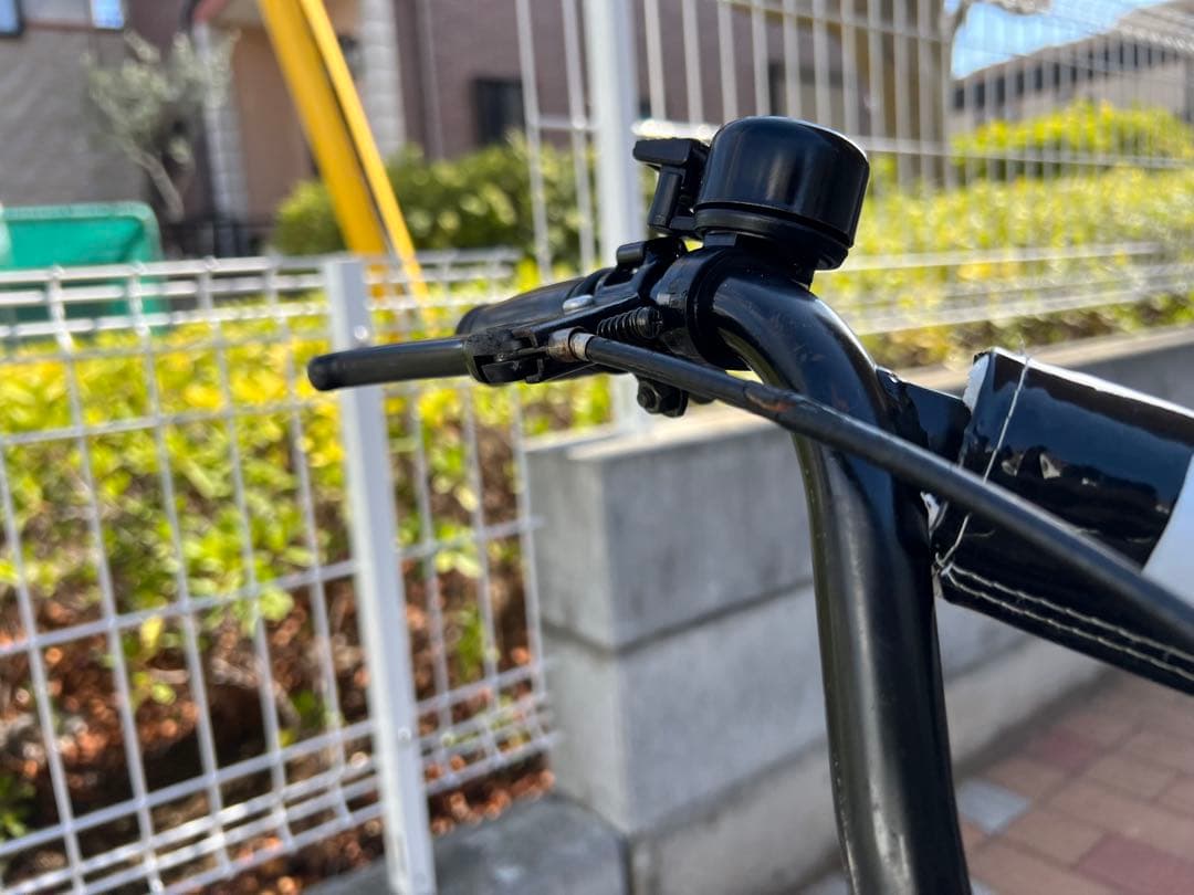 千葉県流山市発送　Ravi 幼児用自転車 14インチ ネイビー 補助輪付き