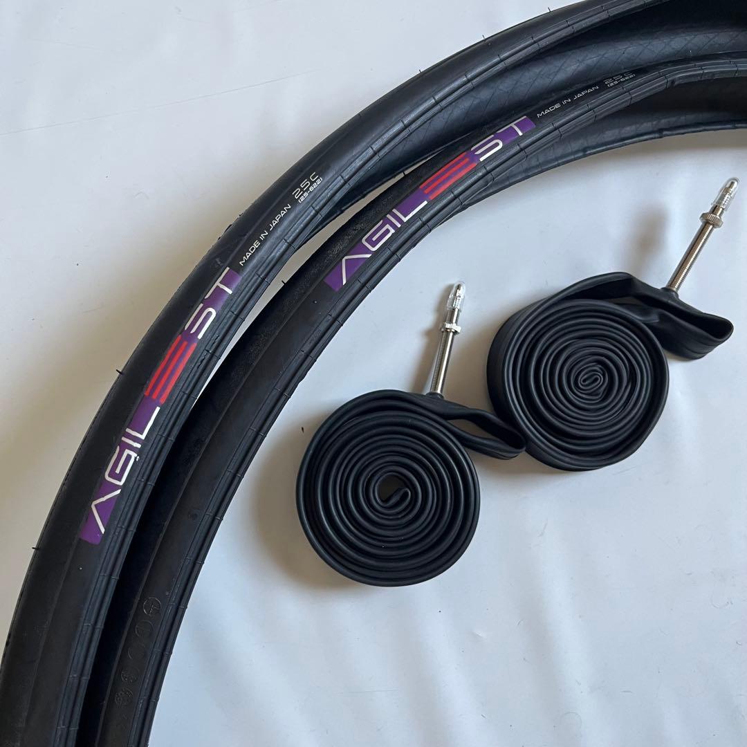 【低走行品】Panaracer AGILEST 700×25C 前後セット