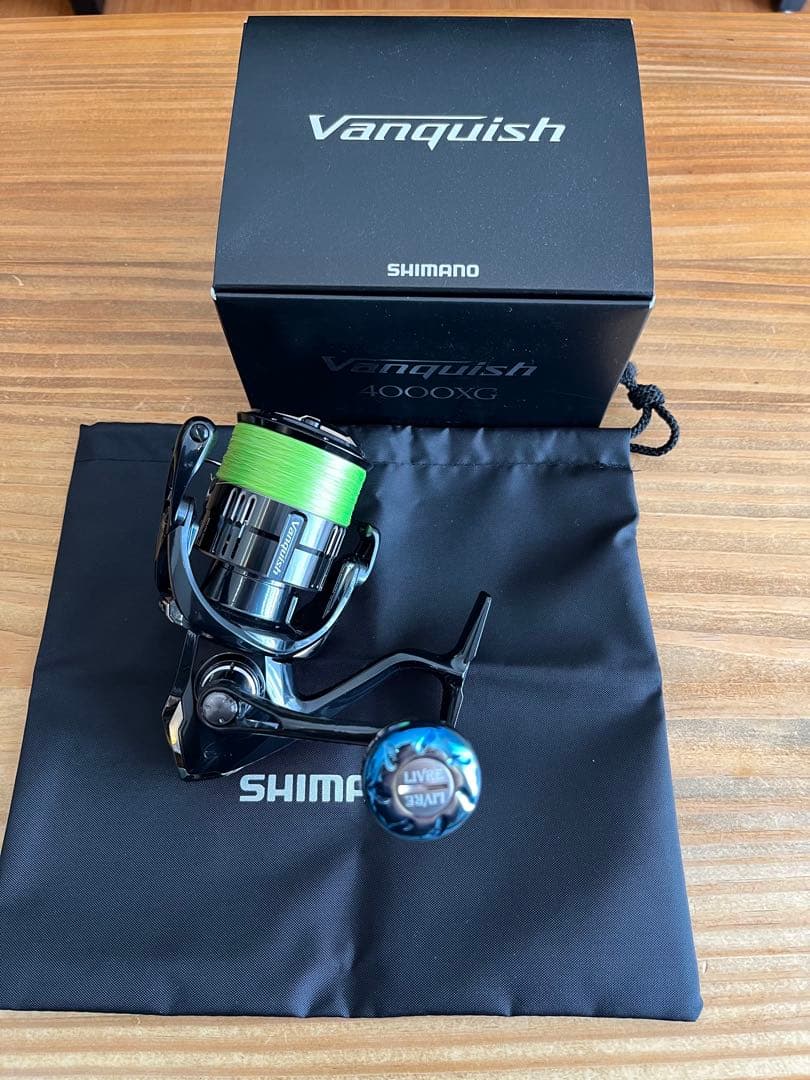 シマノ　19ヴァンキッシュ4000XG リブレカスタムチタンノブ　EF30