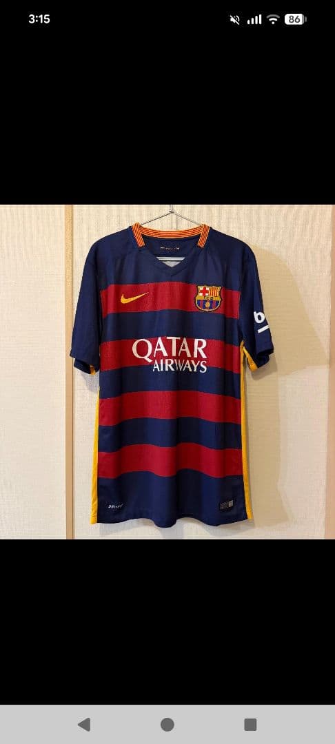 15-16 FC バルセロナ ユニフォーム Mサイズ