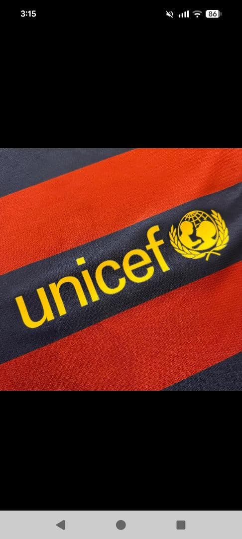 15-16 FC バルセロナ ユニフォーム Mサイズ