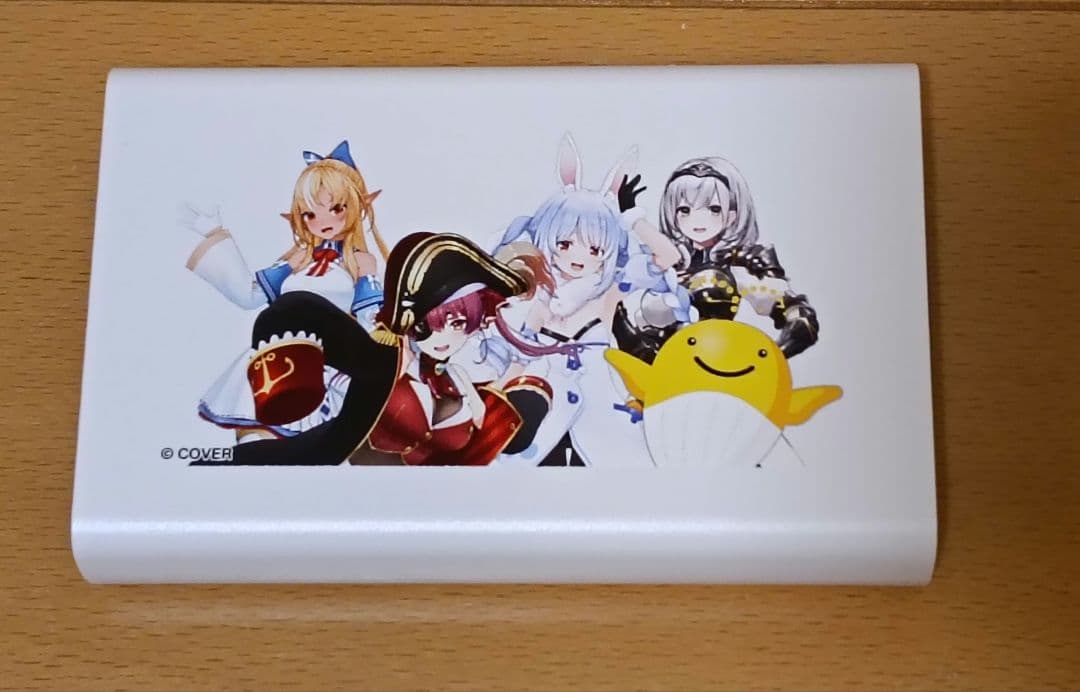 ホロライブ 開運祭り 年末ジャンボコラボ商品 モバイルバッテリー PSE有