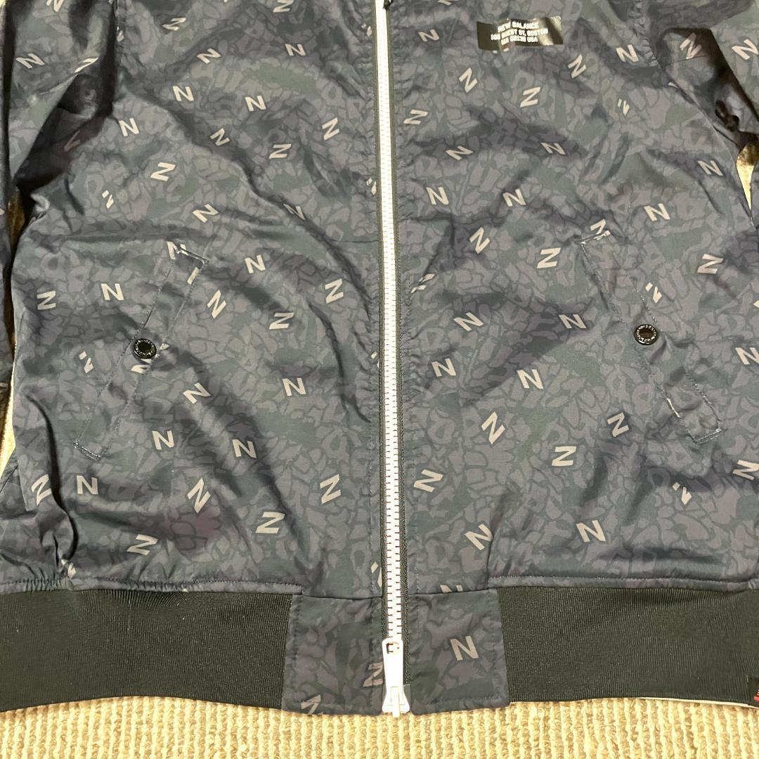 【フォロー割】 美品 ニューバランスゴルフ リバーシブルジャケット 5 総柄