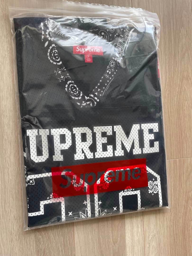 シャツ Supreme bandana Football Jersey L
