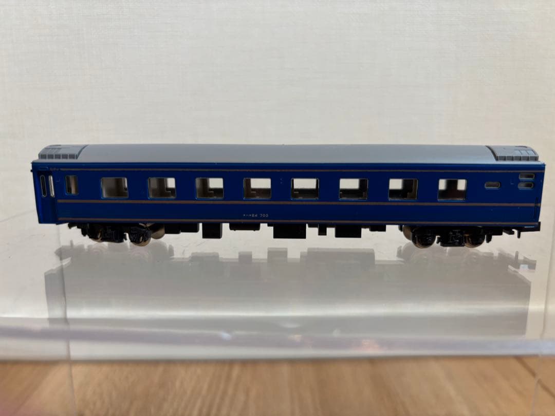 美品希少　KATO Nゲージ 24系寝台特急「あさかぜ」(金帯) 7両セット