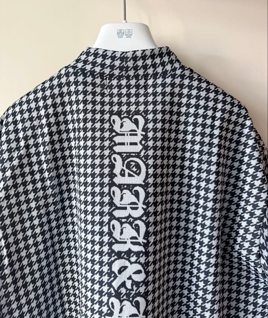 新品 ★ MARK&LONA モックネック シャツ マーク&ロナ 黒 正規品