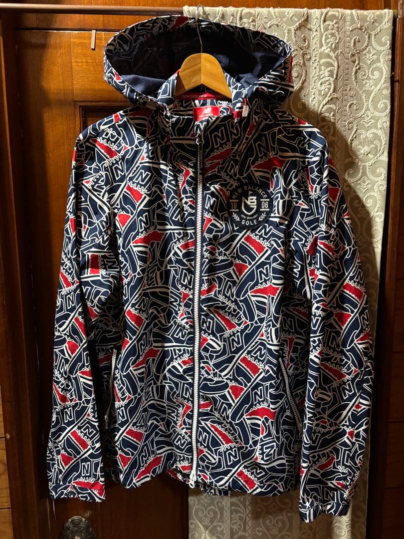 New Balance ゴルフジャケット フード付き