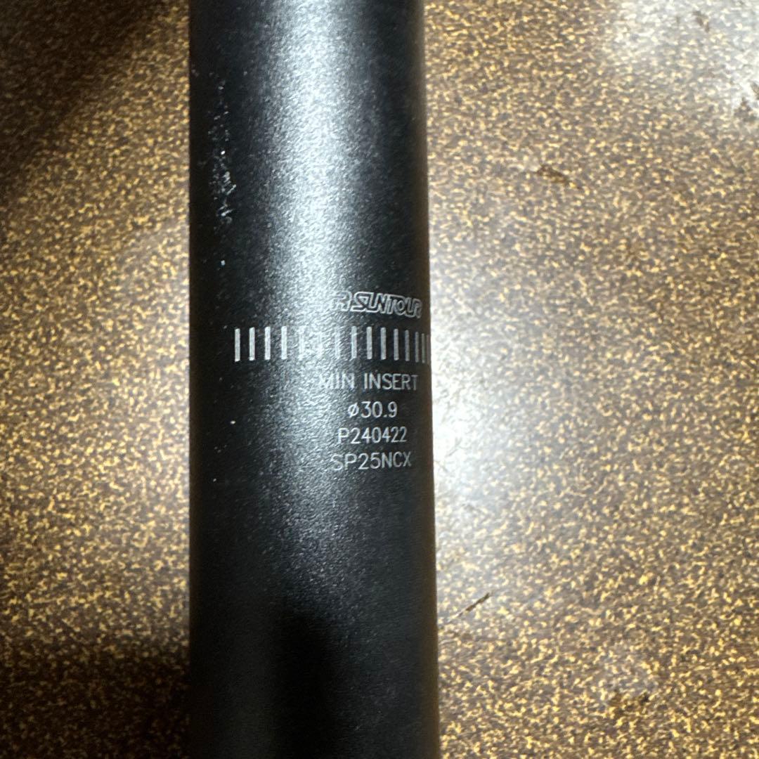 SR SUNTOUR NCX シートポスト 30.9mm 説明書付き