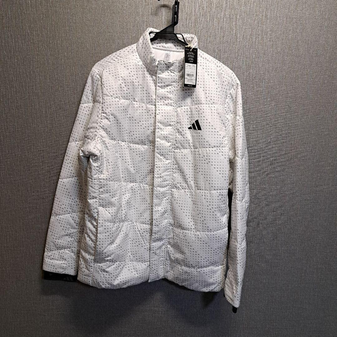 ☆アディダス☆新品未使用タグ付き☆adidas ゴルフジャケットＬホワイト