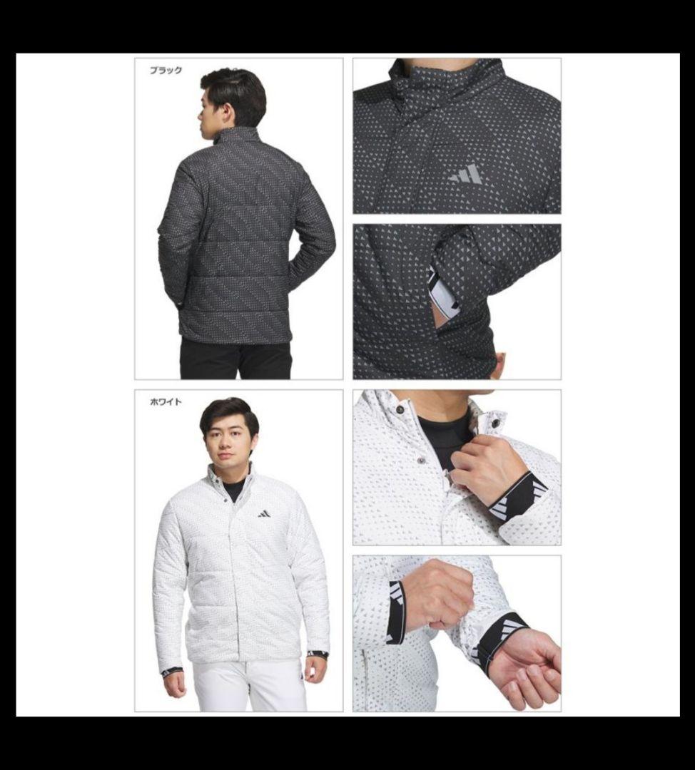☆アディダス☆新品未使用タグ付き☆adidas ゴルフジャケットＬホワイト