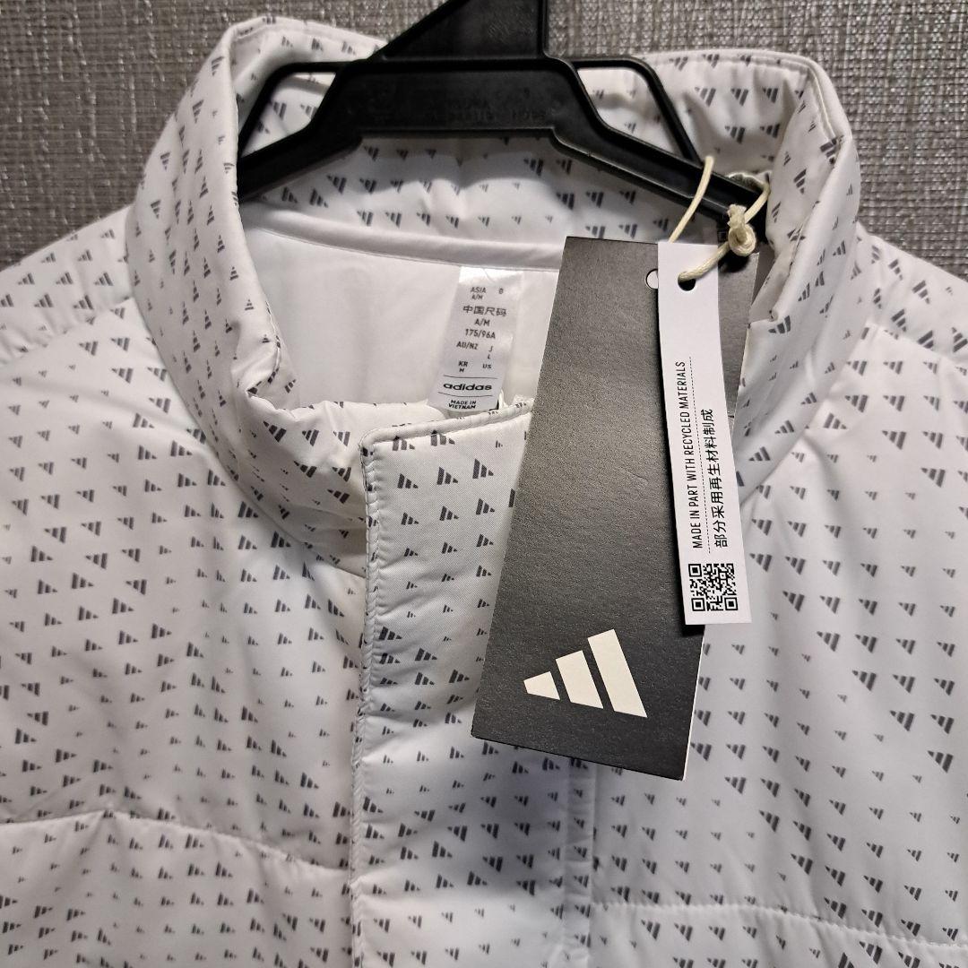 ☆アディダス☆新品未使用タグ付き☆adidas ゴルフジャケットＬホワイト