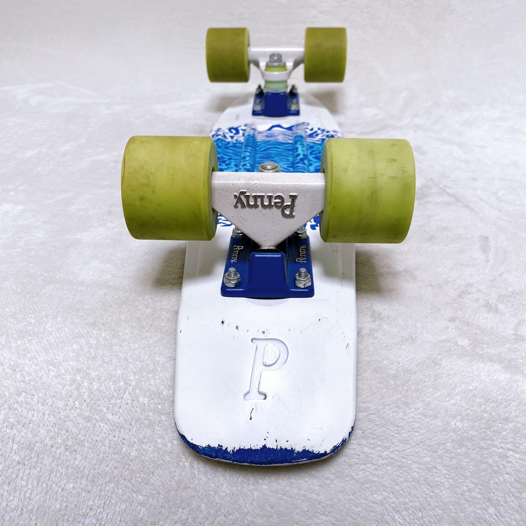 希少　Penny ペニー　22インチ　ブルー　ホワイト　青　白　総柄　レアカラー