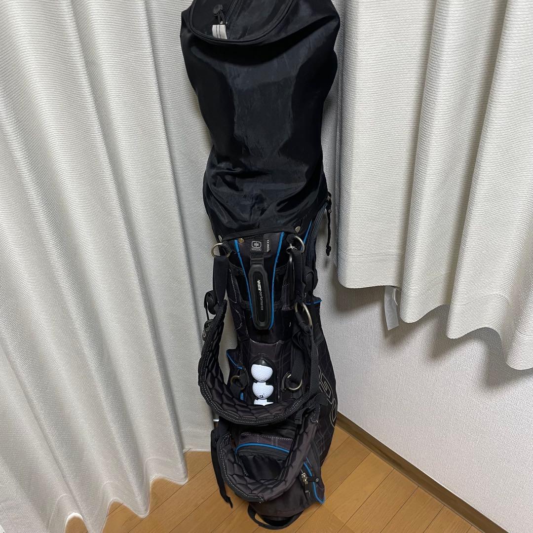 OGIO キャディバッグ スタンド付き ブラック/ブルー