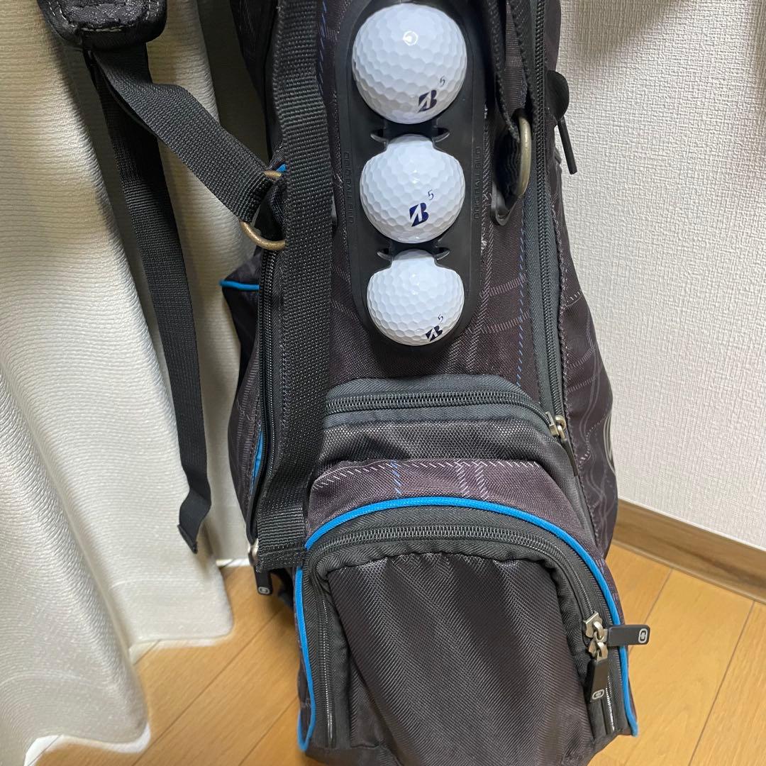 OGIO キャディバッグ スタンド付き ブラック/ブルー