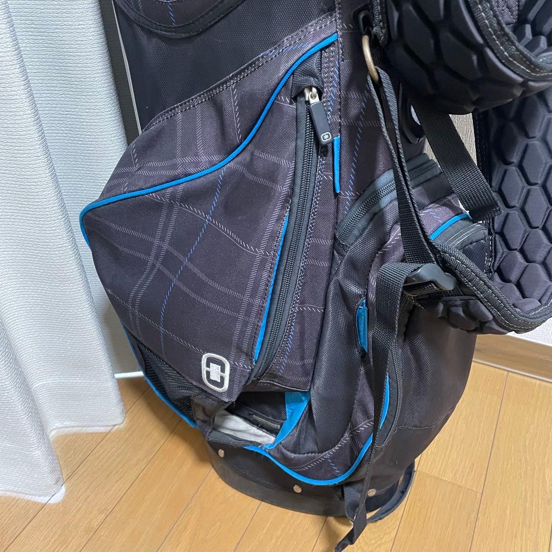 OGIO キャディバッグ スタンド付き ブラック/ブルー