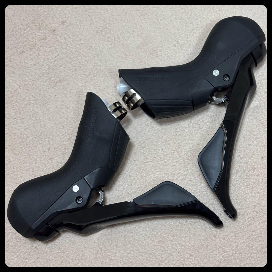 完成車外し シマノ GRX ST-RX400 油圧ブレーキSTIレバー左右セット