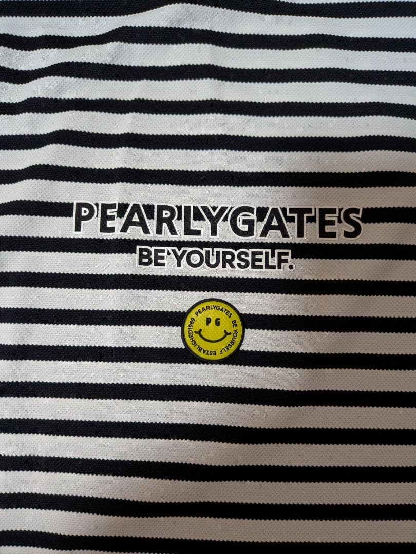 PEARLY GATES ストライプ ポロシャツ【新古品です】 サイズ5