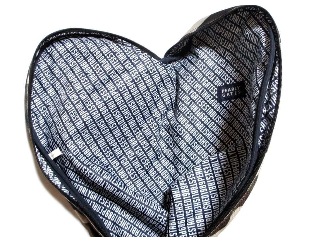 パーリーゲイツ ゴルフクラブケース キャディーバッグ カモフラ柄迷彩ゴルフバッグ