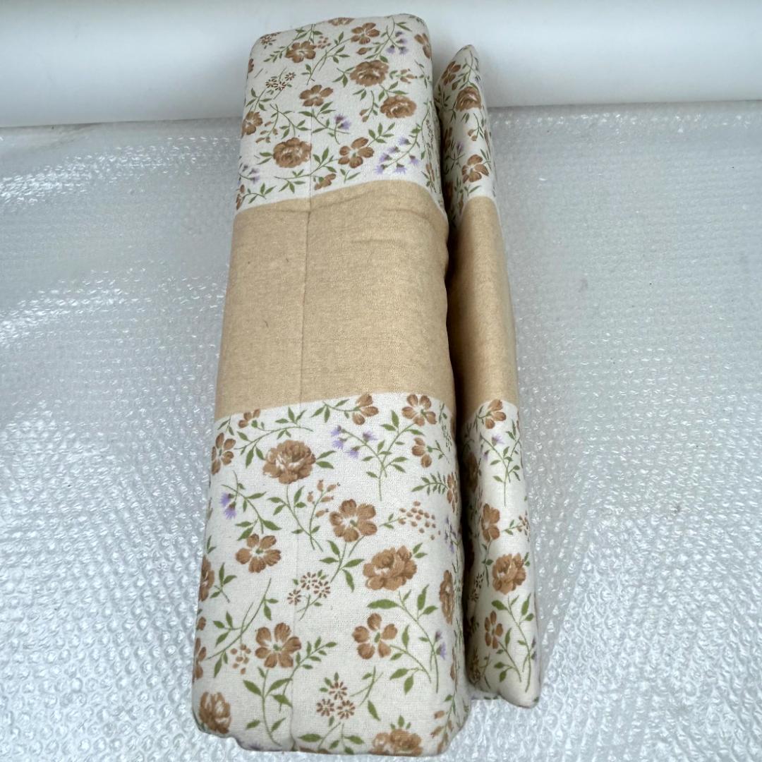 【新品未使用】西川産業　合繊掛ふとん　キルトケット　2枚組　モルコムローズ