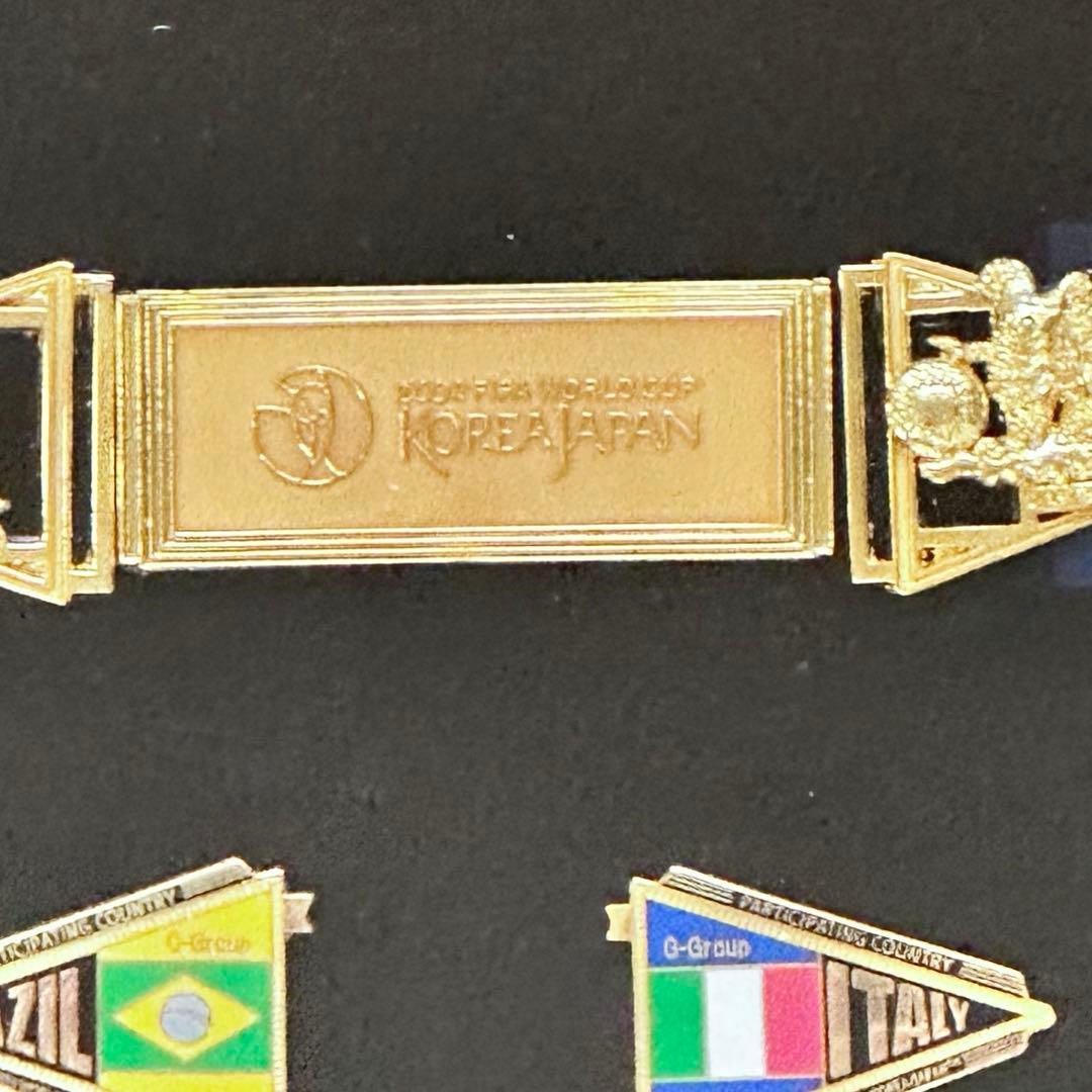 FIFA 2002 日韓ワールドカップ　ペナント型バッジセット