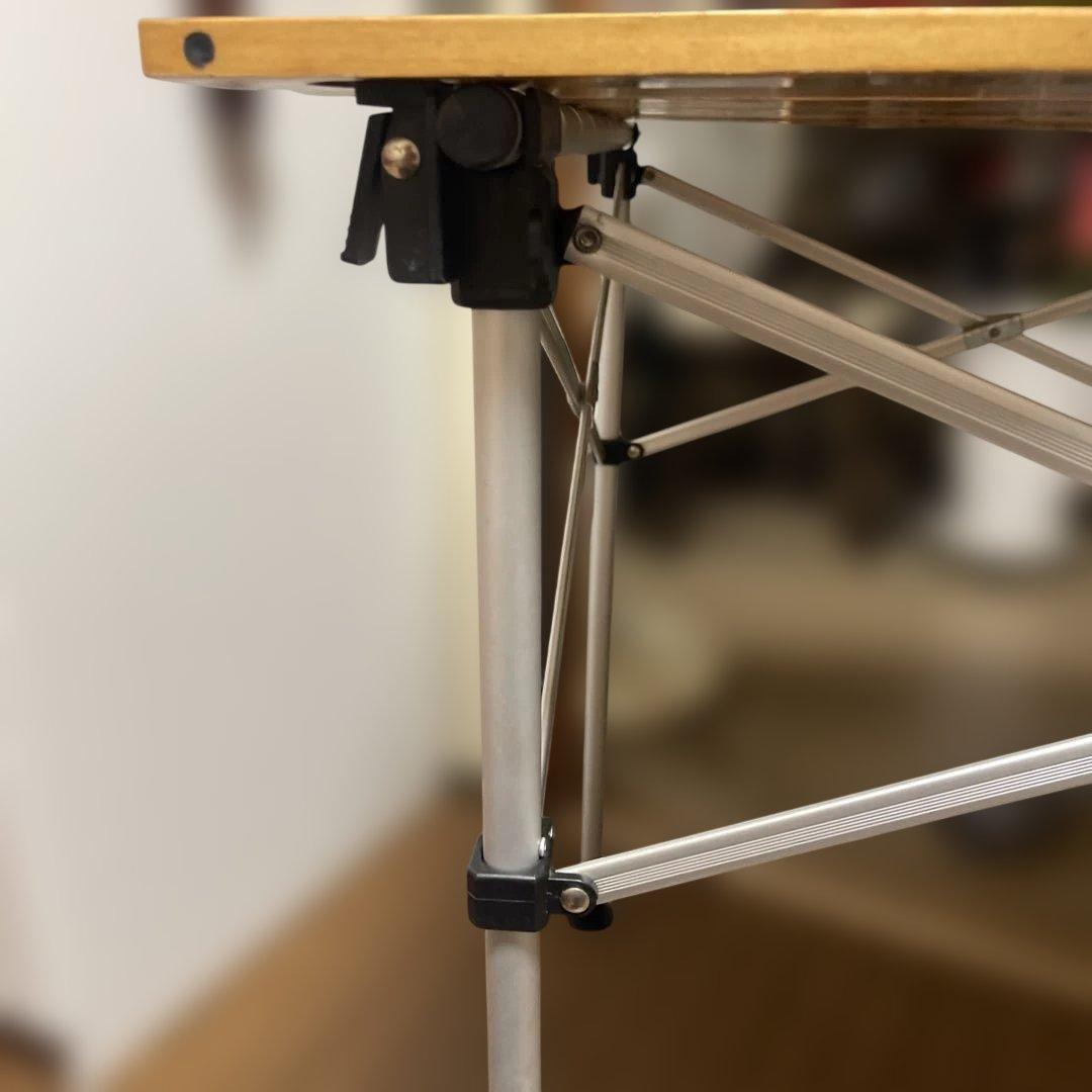 コールマンColemanナチュラルウッドロールテーブル65