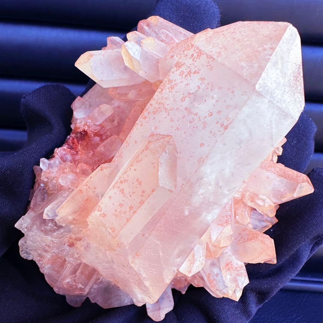 爆レア❗️浄化❗️超綺麗♡超強いパワー ピンク ヒマラヤ クラスター天然石A1547