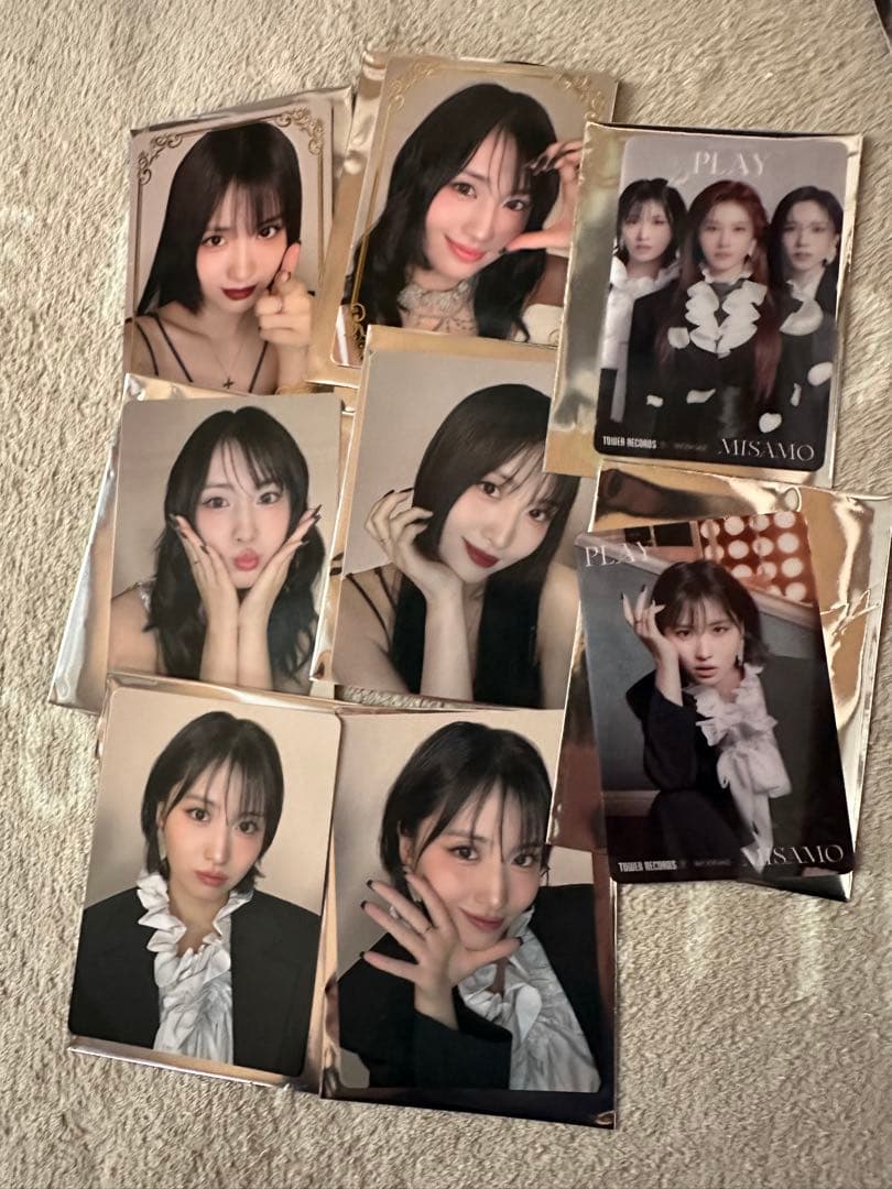 モモ ラキドロ トレカ コンプ　箔押し　TWICE MISAMO PLAY