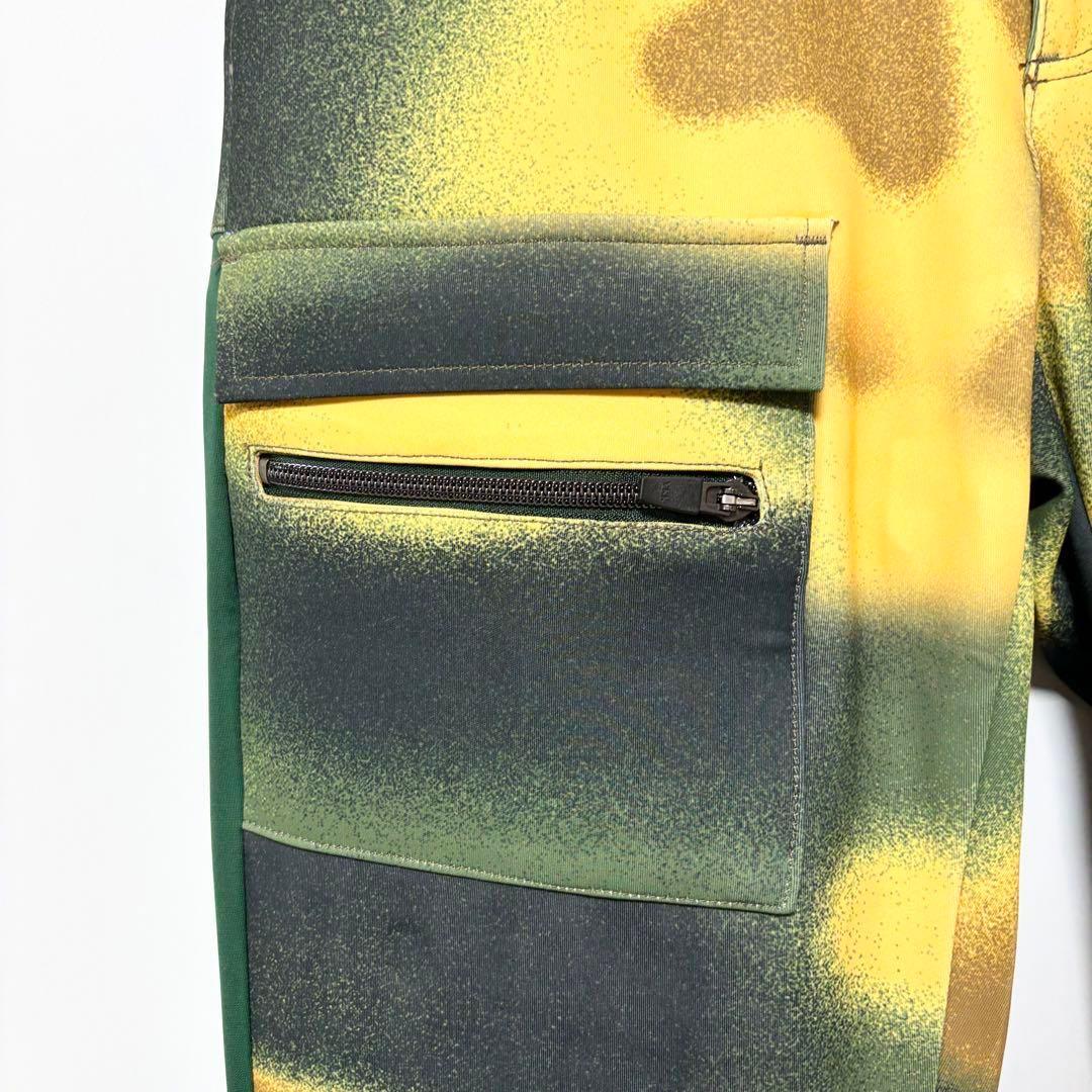 ラッセルノ ゴルフ ストレッチ スキニー カーゴ ロングパンツ カーキ M 4