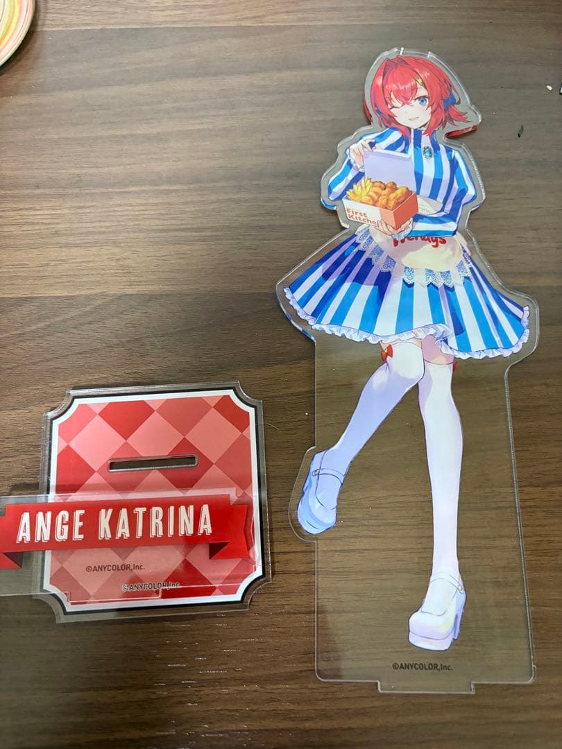 ウェンディーズ　にじさんじコラボ　ビッグアクリルスタンドセット