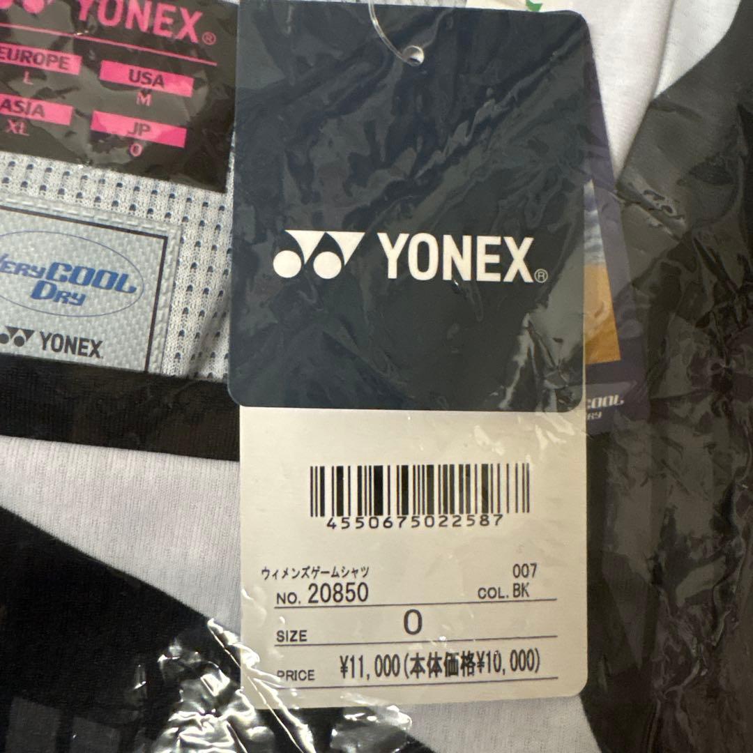 YONEX ウィメンズシャツ 20850 ブラック O