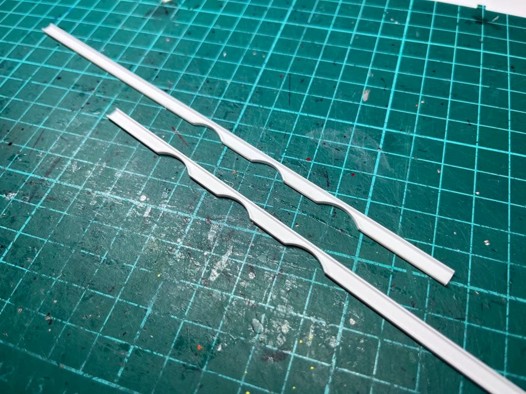 ひろか　1/50 段落ち3軸フラットトレーラー