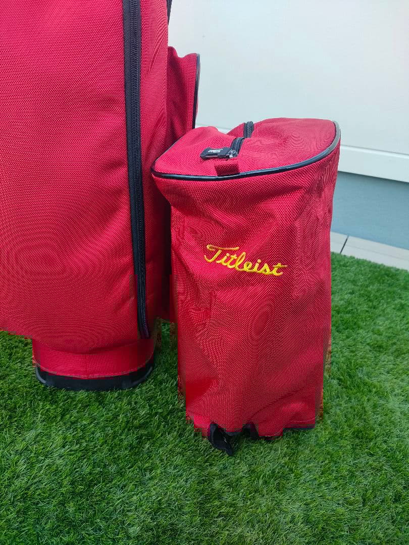 Titleist キャディバッグ レッド