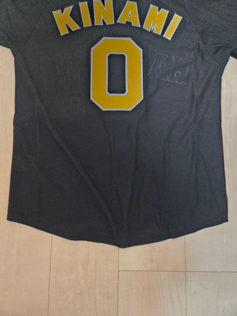 阪神タイガース ビジターレプリカユニフォーム 木浪選手 サイズS
