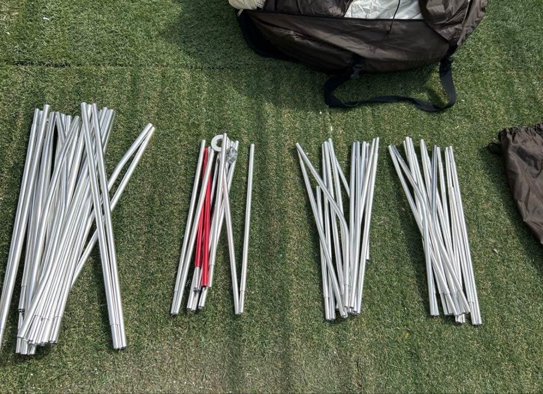 【美品】ウェザーマスター　トンネル　スクリーン　タープ