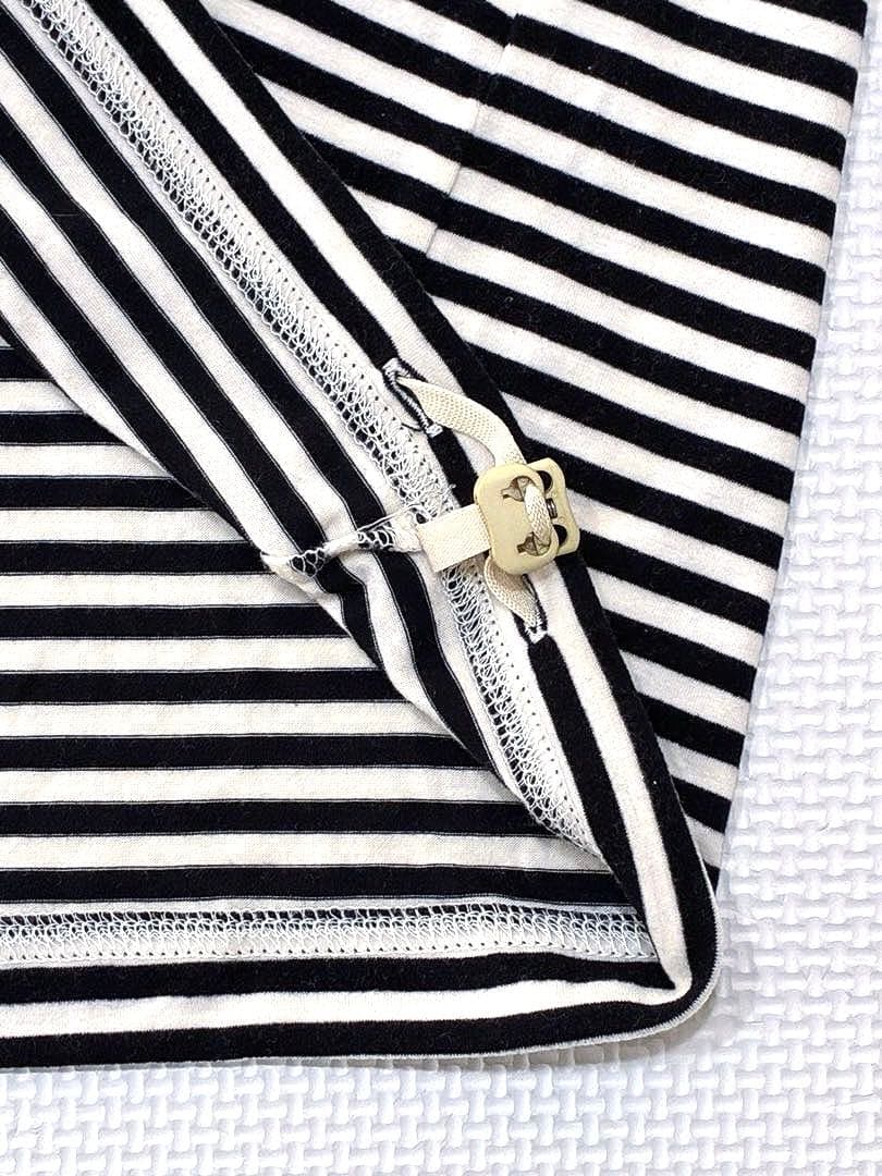 パーリーゲイツ プレミアウォームハーフジップ モックネック（NAV×WHT／4）