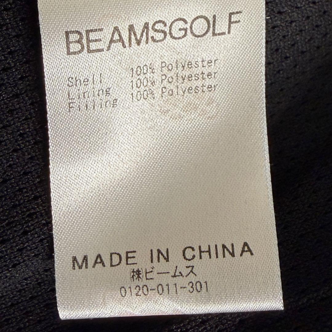 【極美品】BEAMS GOLF ノーカラージャケット ブルゾン ゴルフウェア