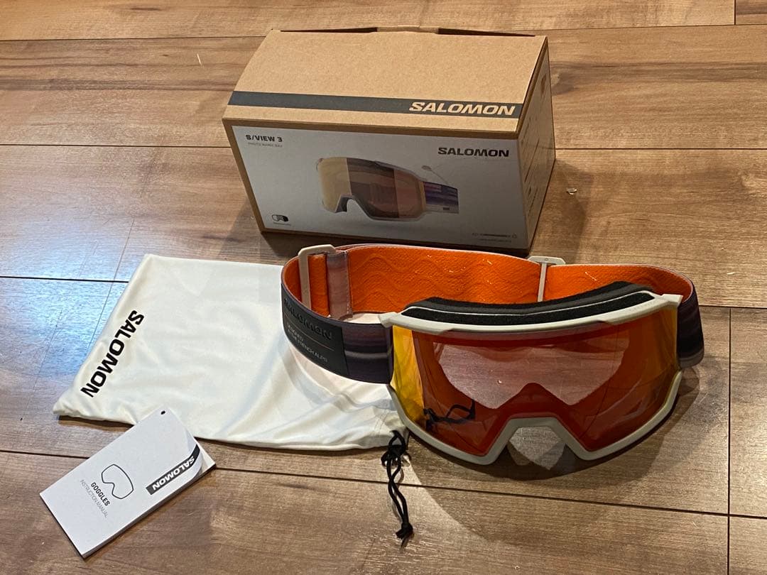 25-25 ゴーグル　サロモン　S/VIEW 3 PHOTOCHROMIC
