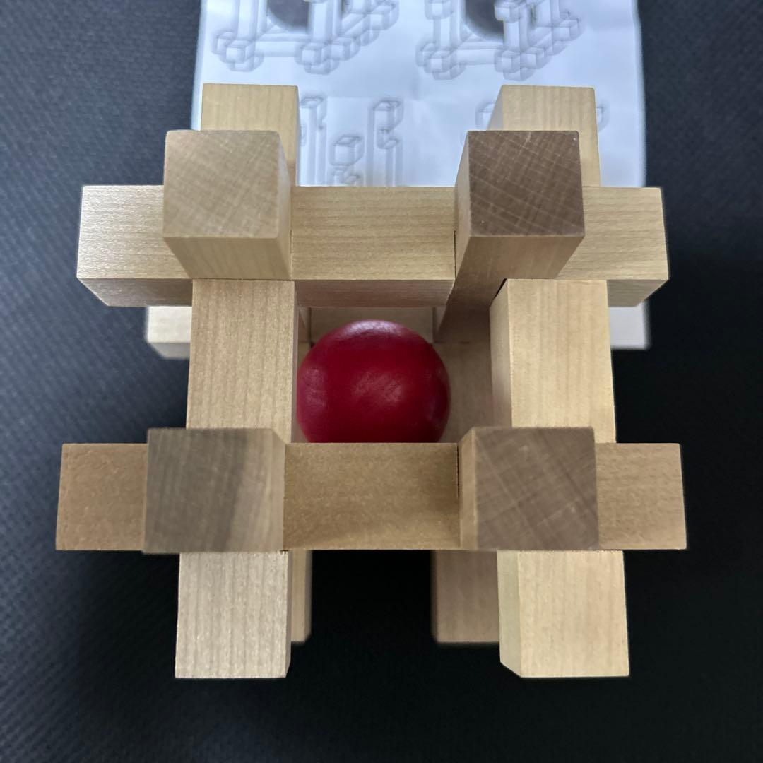 希少　山中組木工房 　玉入組木　箱根　工芸　パズル　脳トレ　知育　販売終了