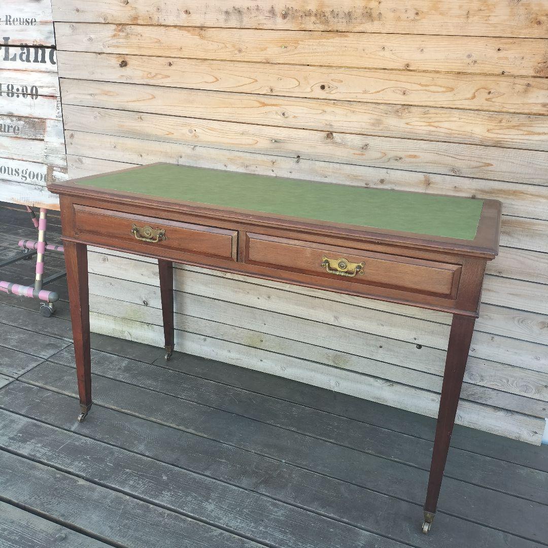 M♦Sale東名 レザートップ ライティング キャスター付き