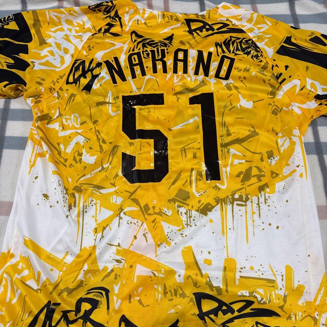 阪神タイガース中野拓夢2025ウル虎の夏ユニフォーム