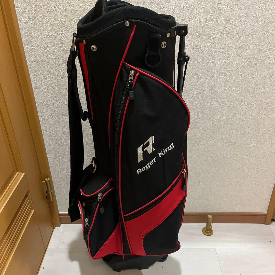 中古品 ROGER KING ロジャーキング スタンド キャディバッグ
